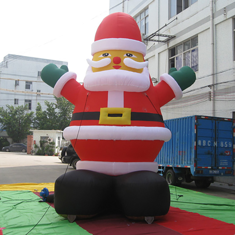 Inflatable Christmas Santas 5M Tall