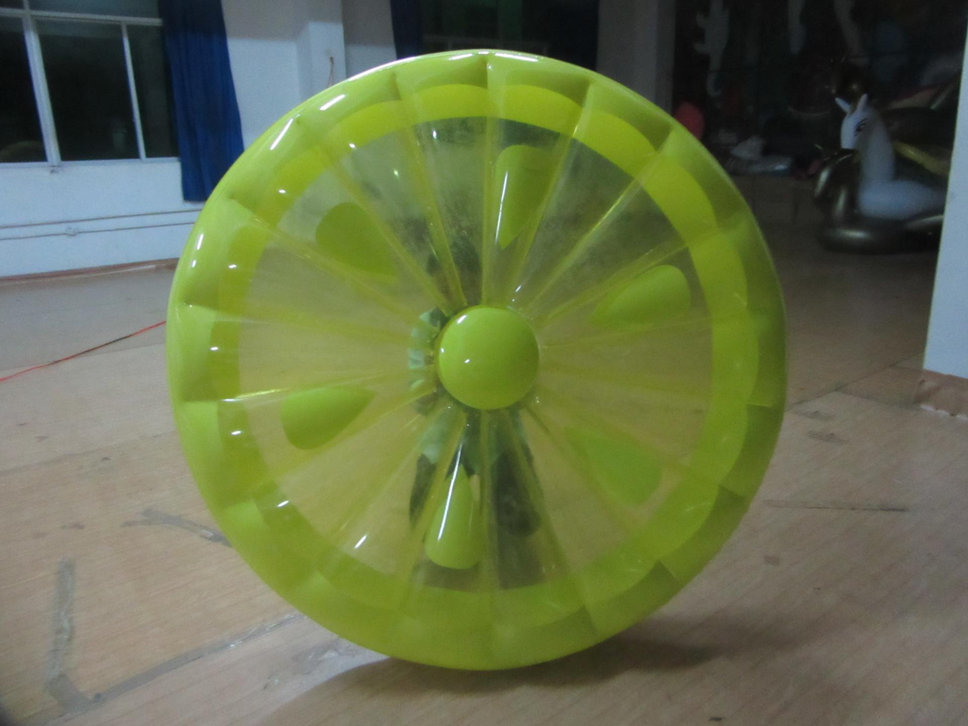 Inflatable PVC Transparent Yellow Floating Lemon
