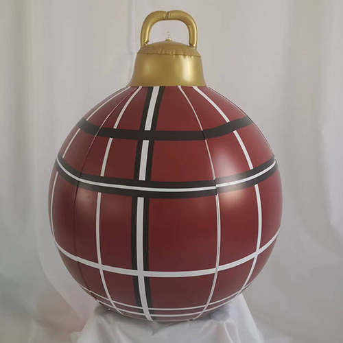 Customised Inflatable Chistmas Yard Decorations Indoor Outdoor Ornament Ball
