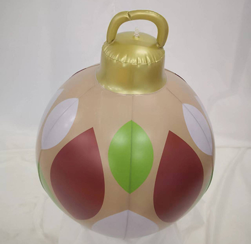 Customised Inflatable Light Up Chistmas Decorated Outdoor Ornament Ball