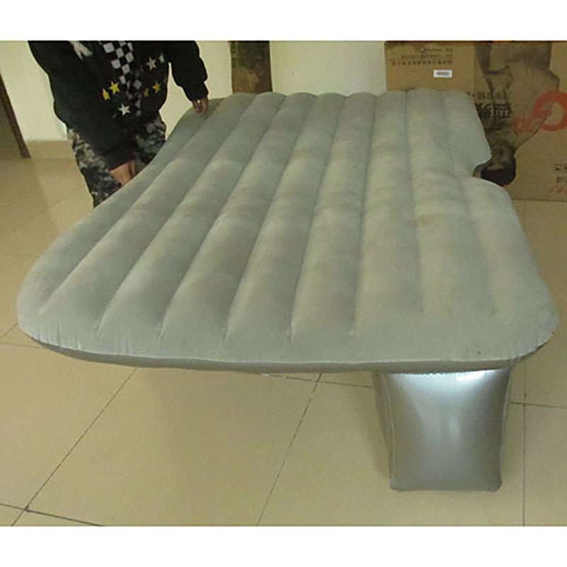 Customised 135X90X45CM Inflatable Mattress For Car Space Inside,With Flocking Obverse Side