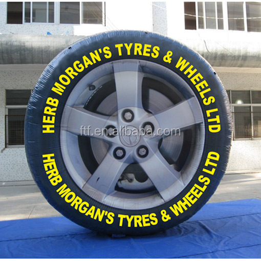 Customized inflatable advertising tires outdoor large advertising inflatable tires
