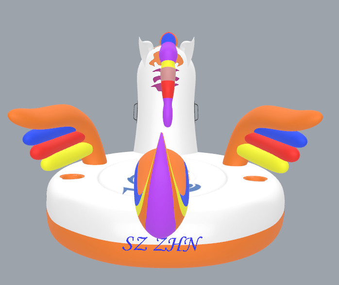 inflatable unicorn  float