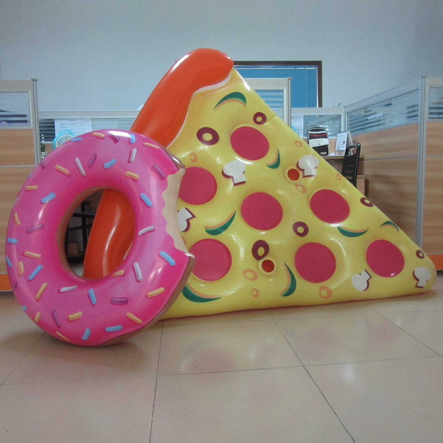 Inflatable Pizza Pool Float 175Cm