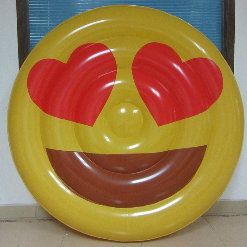 Inflatable Smile Round Red Eyes Float