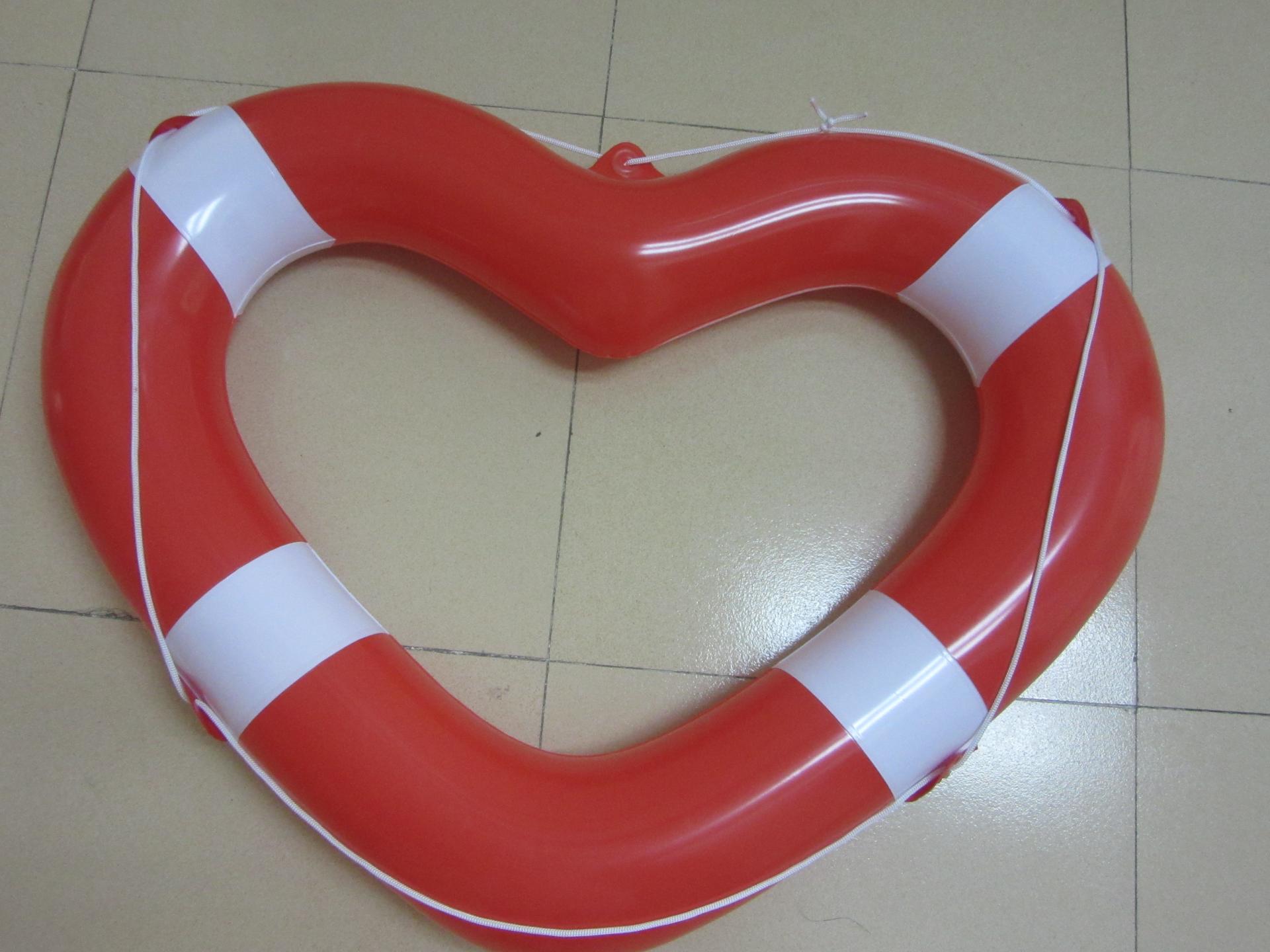 Inflatable Red Heart Shape Float 150Cm Wide