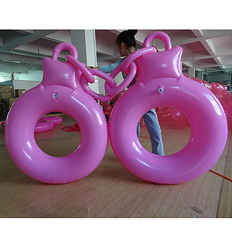 Inflatable Cusotmised PVC  Handcuffs Float
