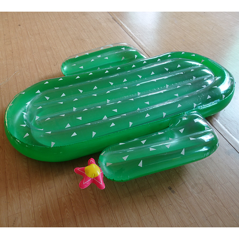Inflatable Customized 0.3MM PVC Green Cactus Float