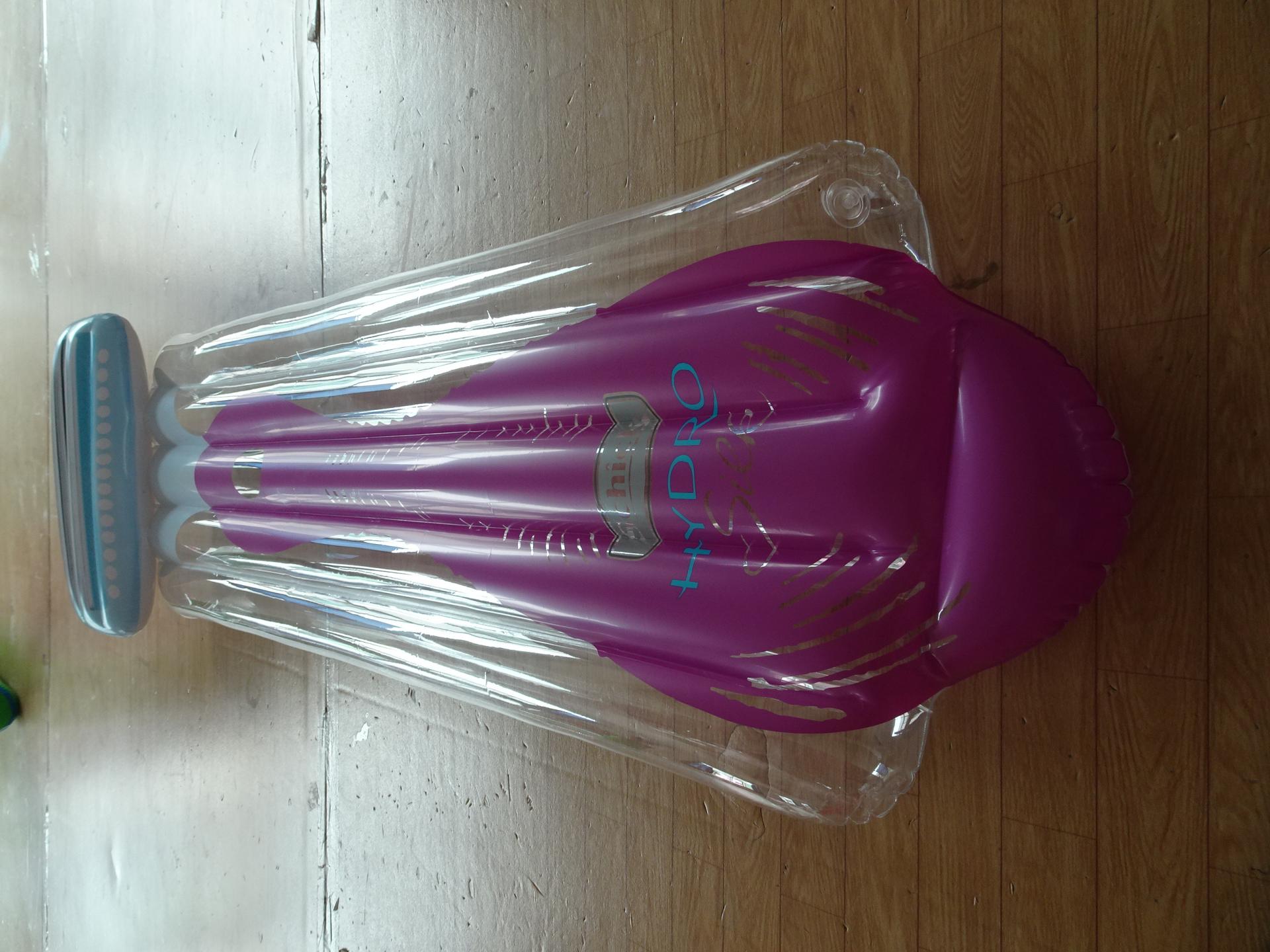 PVC Inflatable Promotion Floaty With Razor Printing 
