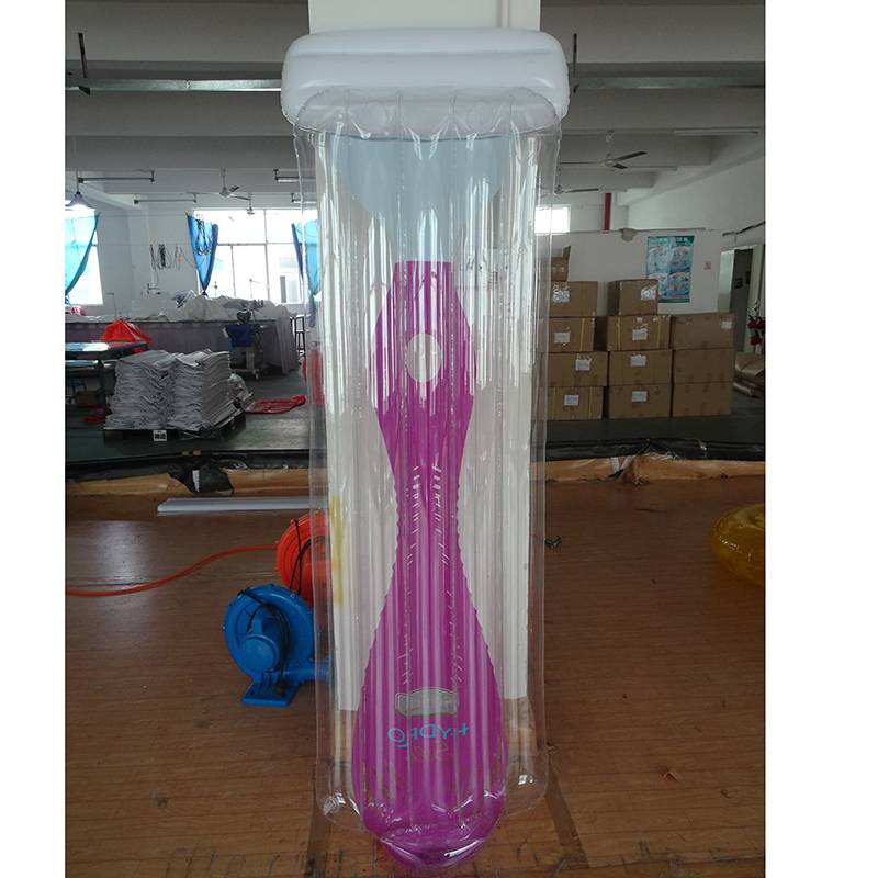 PVC Inflatable Promotion Floaty With Razor Printing 