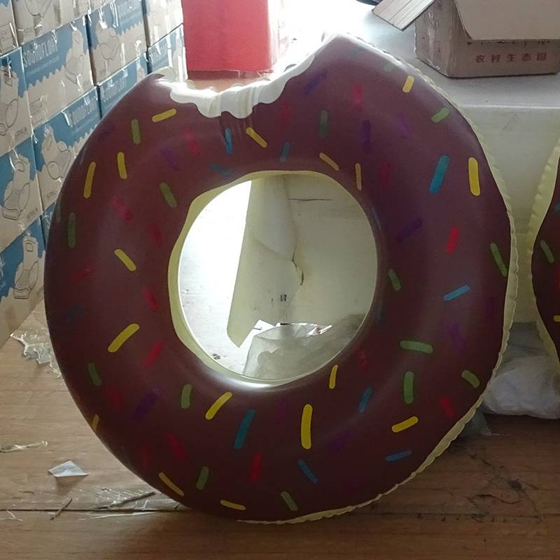 Customised Inflatable Donut Swim Ring Pool,Beach Party Decorations For Younger Kids And Toddlers