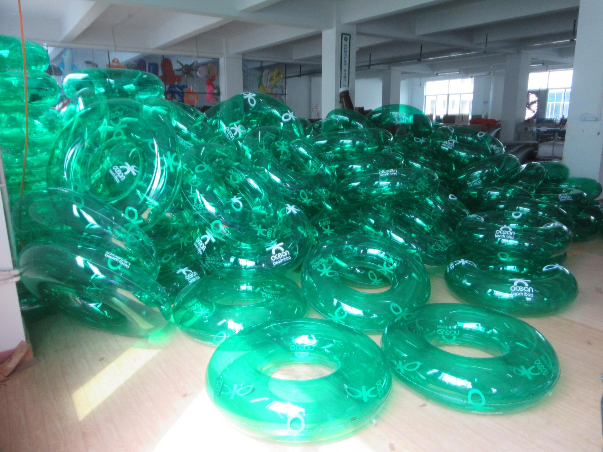 Inflatable Customised PVC Swim Ring Swimming Rings Donuts For Children & Adults