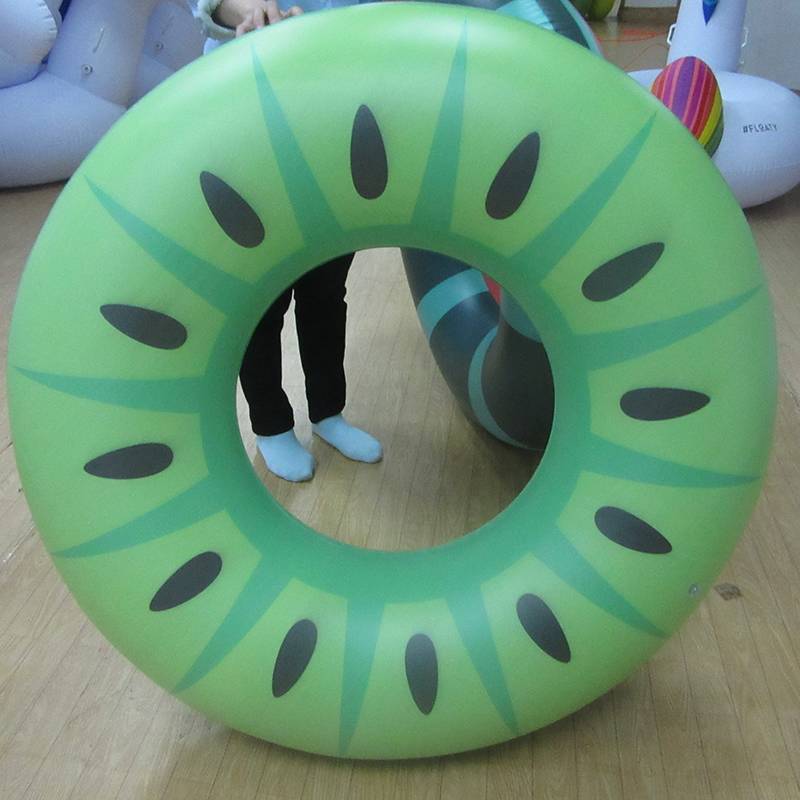 Customised PVC Inflatable Watermelon Ring For Summer, Pool,Beach Party Decorations