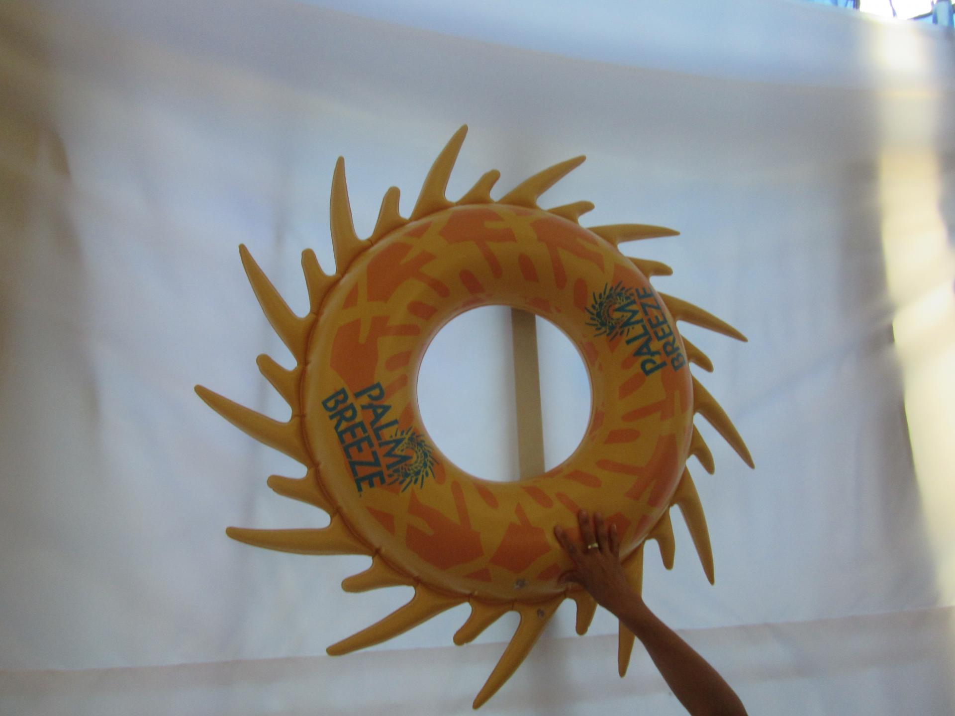 Customised Inflatable Sun Wheel Swim Ring Swimming Rings Donuts For Children & Adults