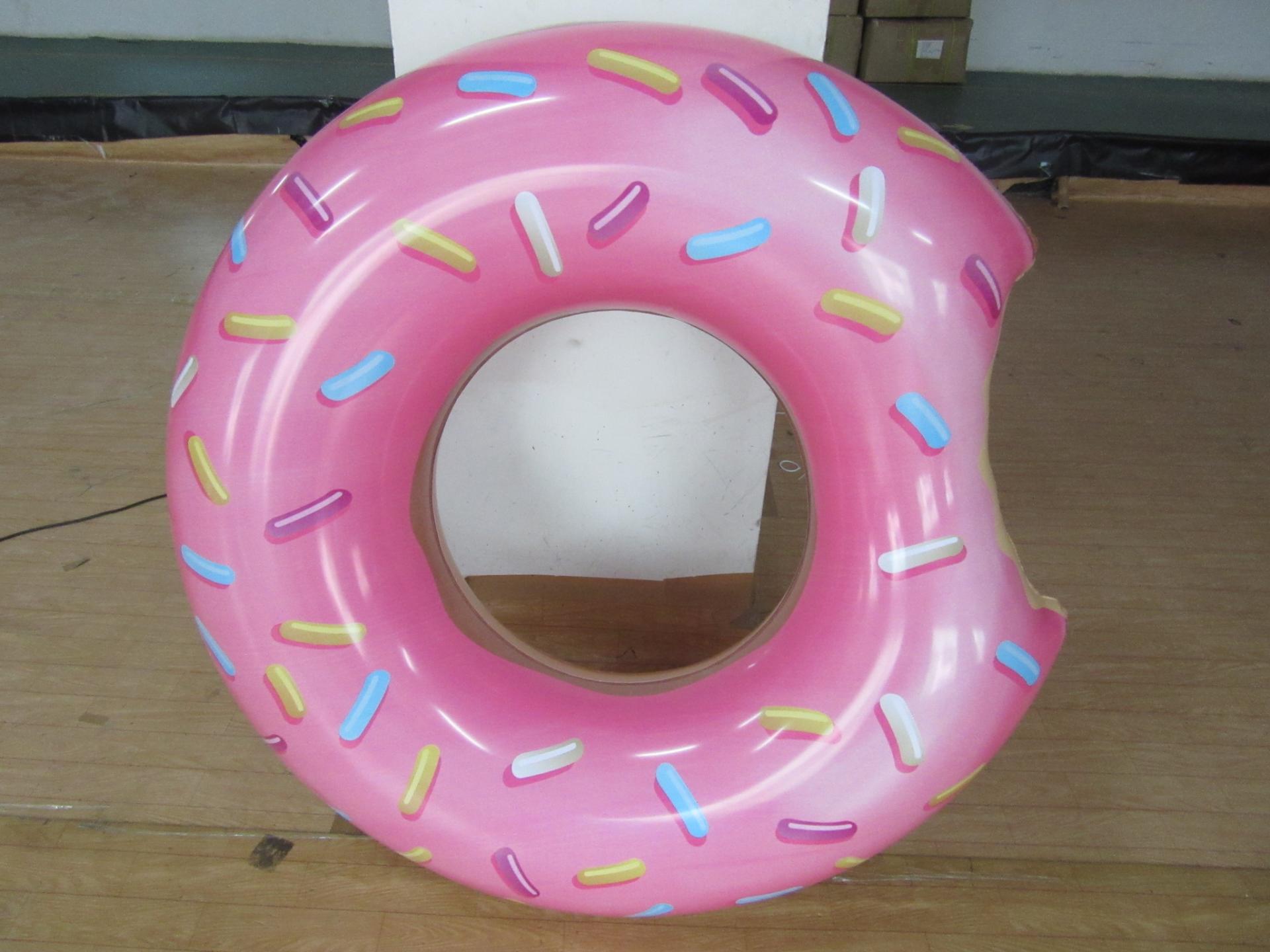 Customised Inflatable Swimming Pool Floating Donut Swimming Rings For Indoor And Outdoor