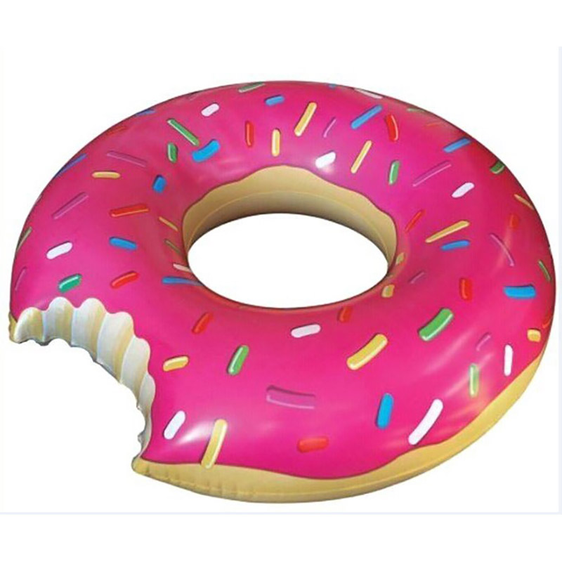 Customised Inflatable Swimming Pool Floating Donut Swimming Rings For Indoor And Outdoor