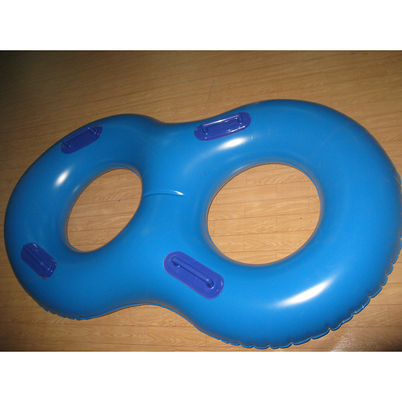 Customised 120CM Dia Inflatable Wheel Ring With 2 Handles Without Inner Ring For Beach,Pool Funning