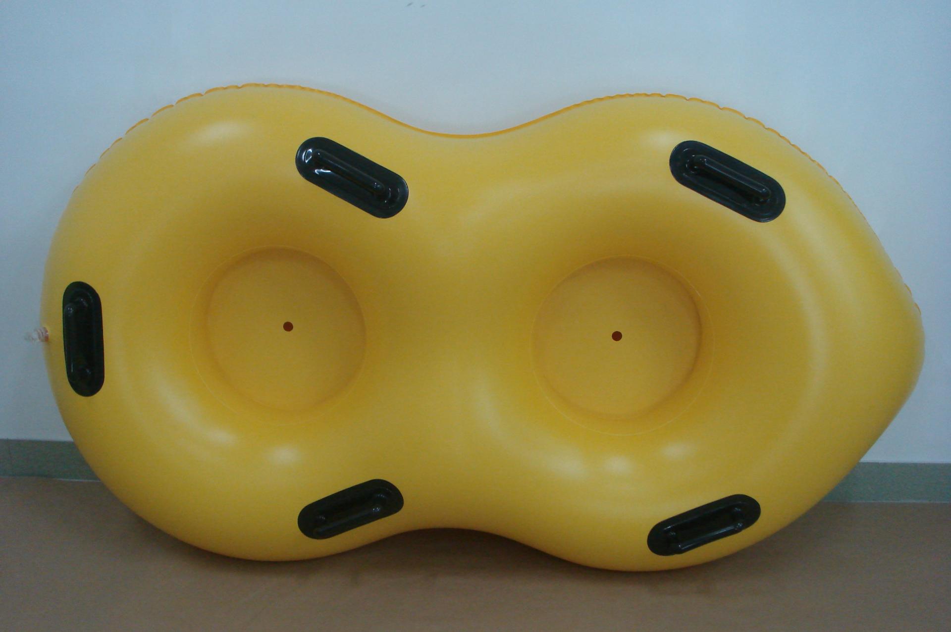 Customised Inflatable "8" Swimming Ring,With 2-Seams Inside Ring, With 4 Handles,With 1C Logo