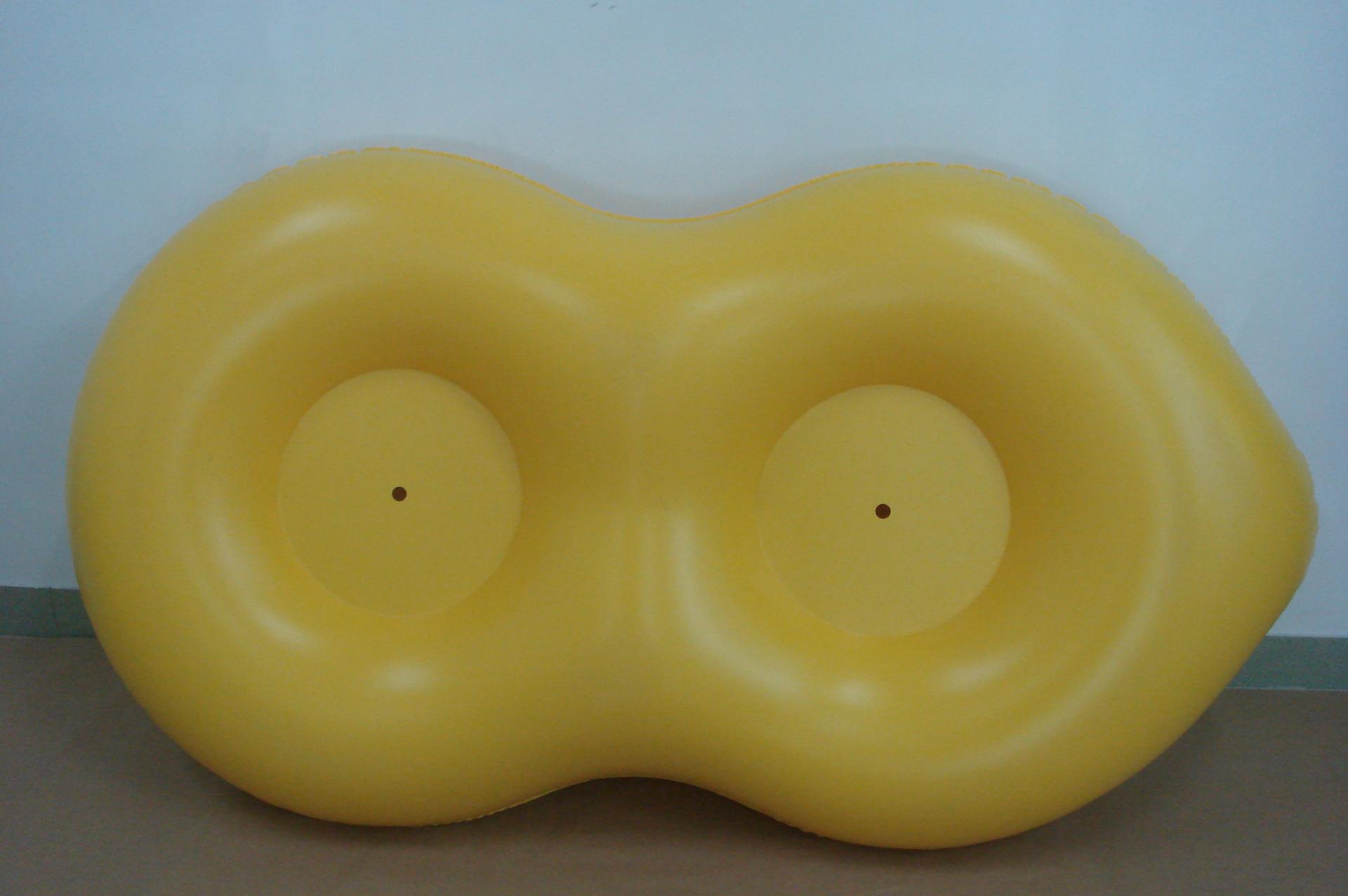 Customised Inflatable "8" Swimming Ring,With 2-Seams Inside Ring, With 4 Handles,With 1C Logo