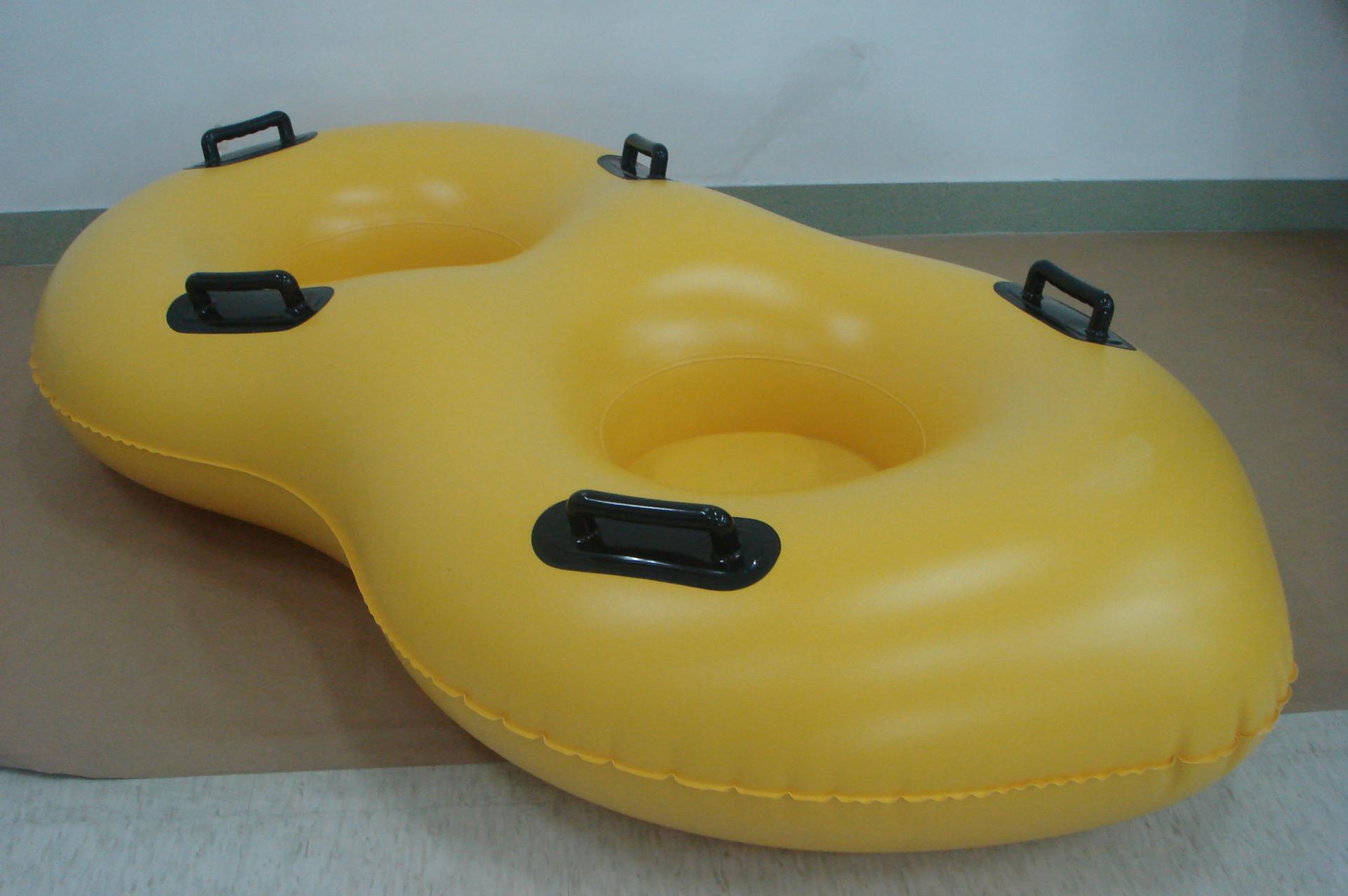Customised Inflatable "8" Swimming Ring,With 2-Seams Inside Ring, With 4 Handles,With 1C Logo