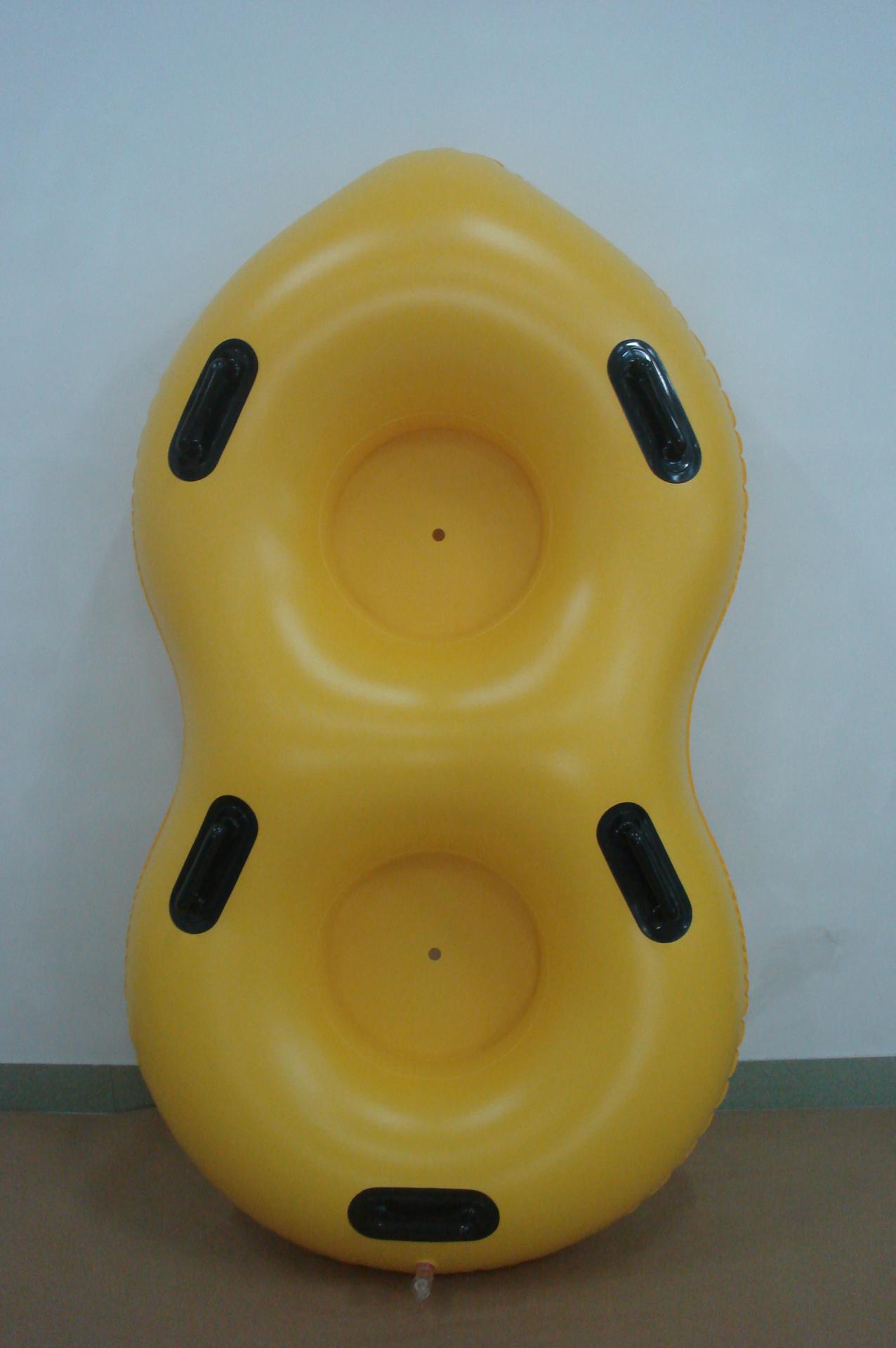 Customised Inflatable "8" Swimming Ring,With 2-Seams Inside Ring, With 4 Handles,With 1C Logo