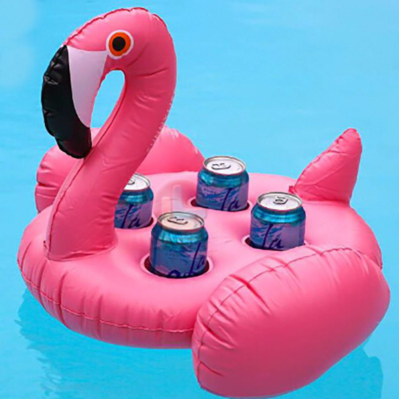 Customised Business Promotional Gifts&Toys Inflatable Pool Floating Ice Cooler Bars & Cup Holders.