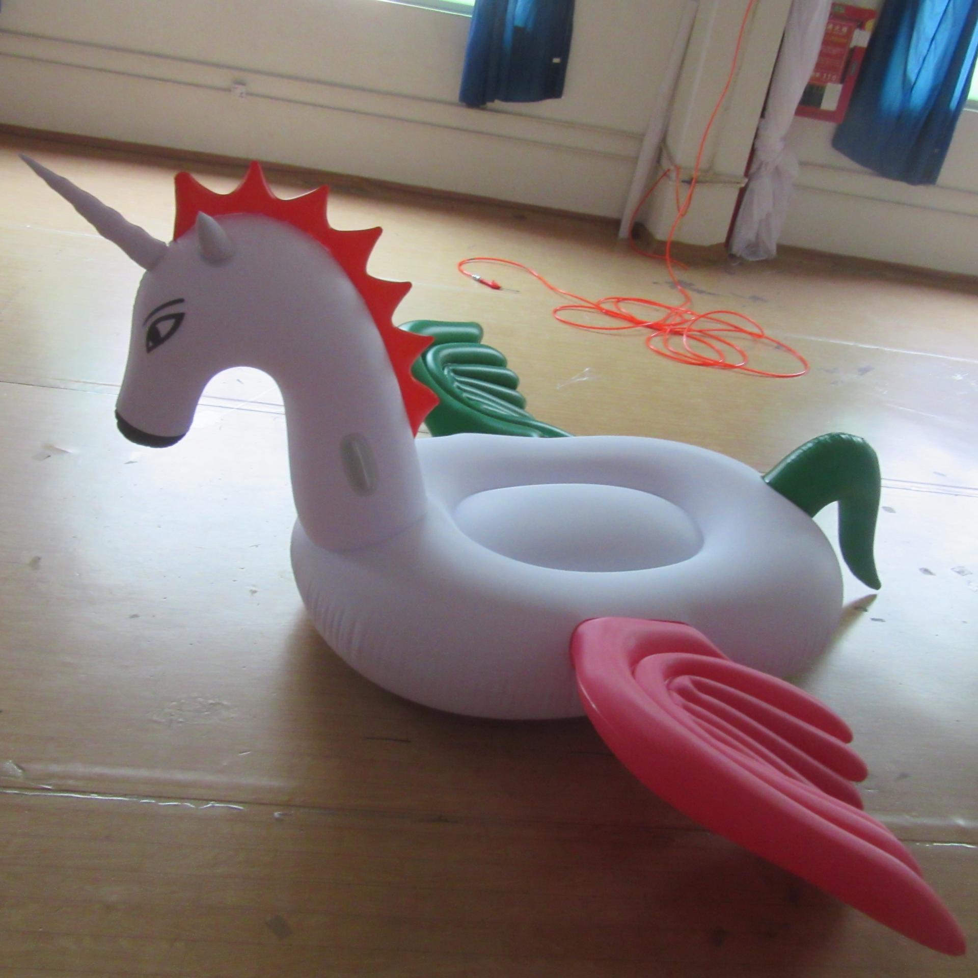 Customised Inflatable Giant Large Pegasuss Shaped Wing Float Summer Beach Swimming Pool Party