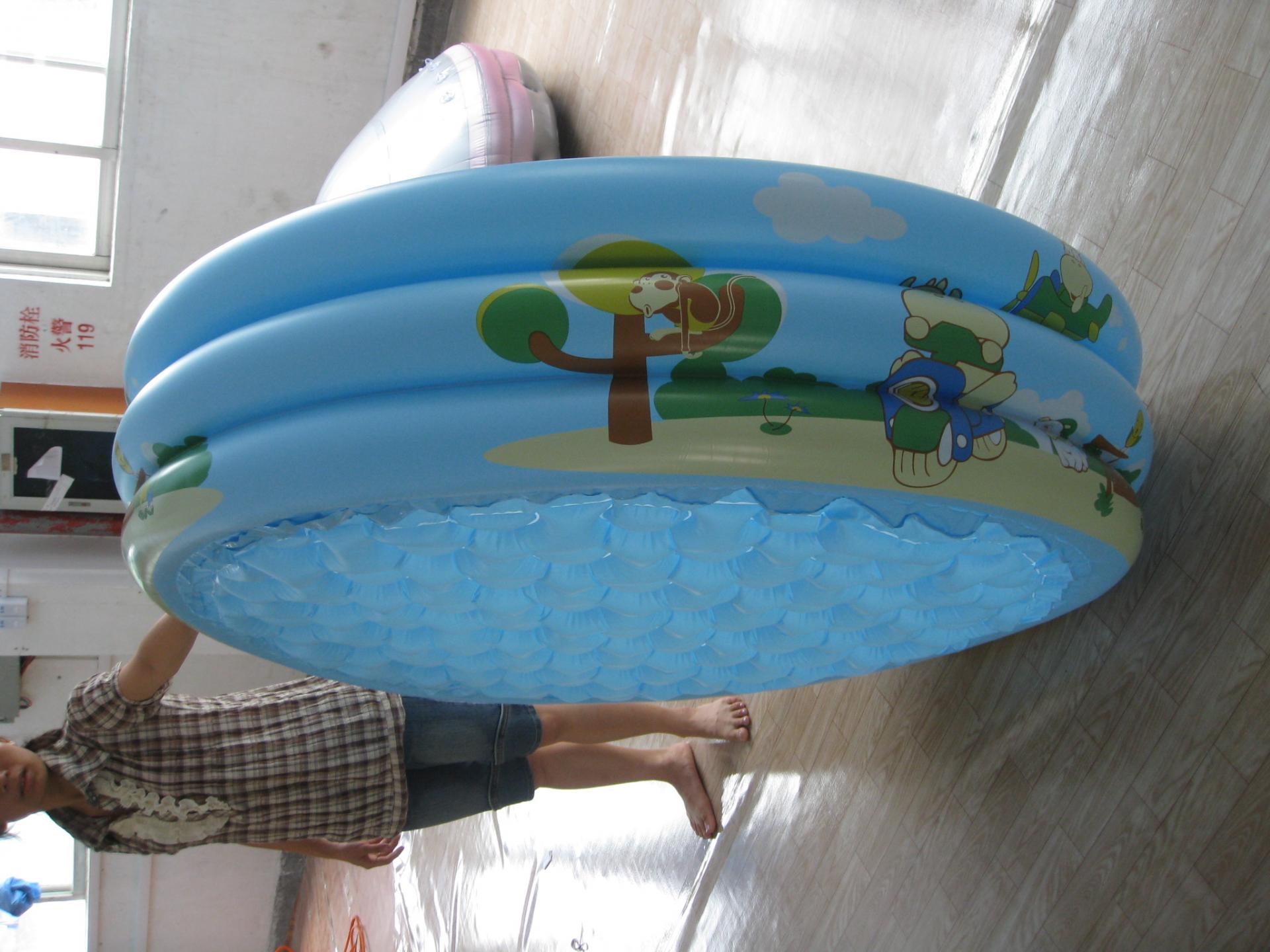 Customised Inflatable Round Baby Pool Kiddie Swimming Pool For Toddler Includes Repair Kit