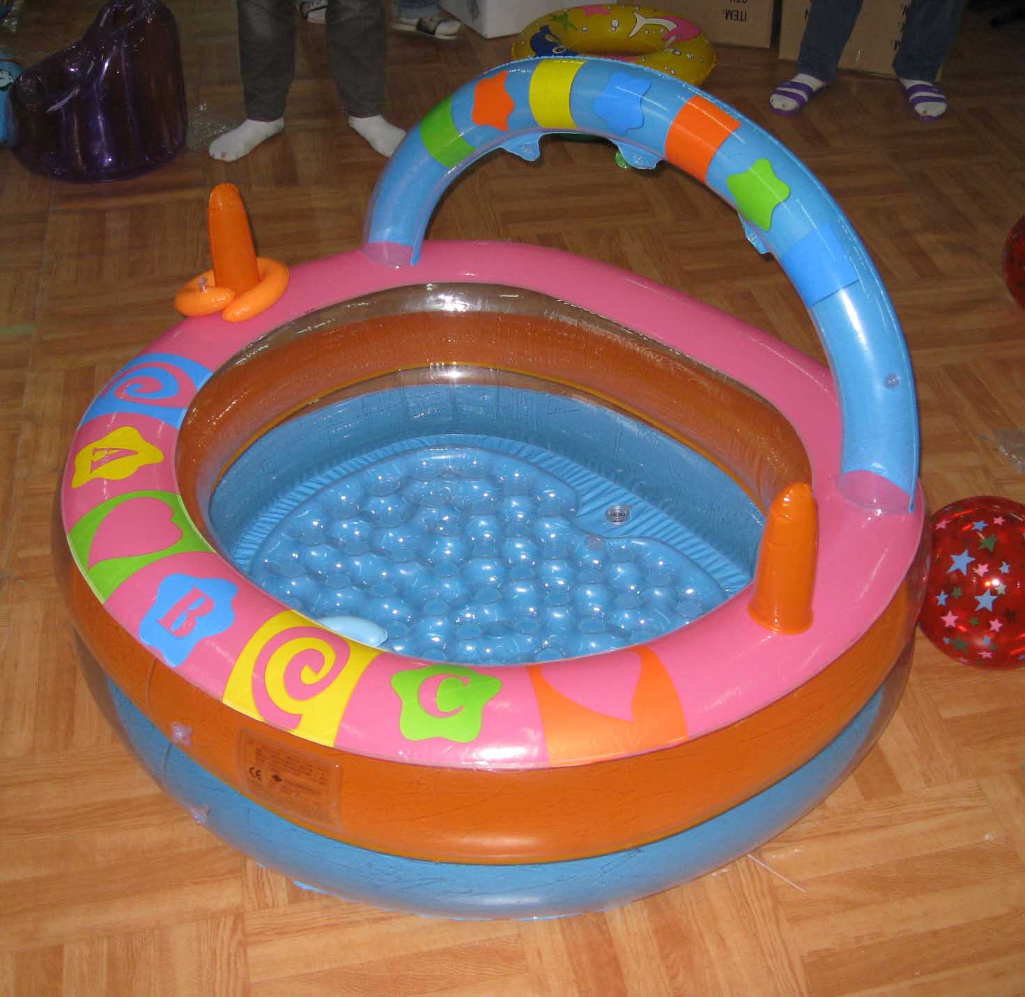 Customised Inflatable Kiddie Swimming Pool For Kids & Adults Includes Repair Kit