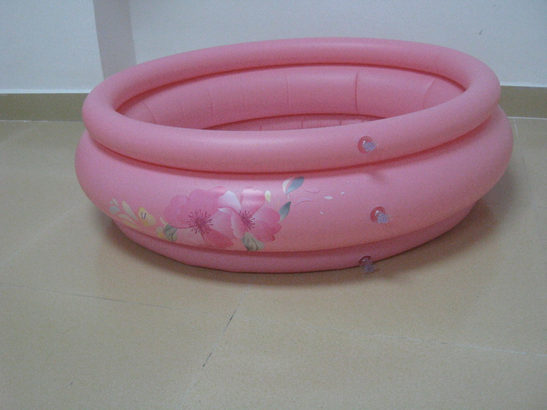 Customised Inflatable Round Baby Kiddie Swimming Pool For Toddler Includes Repair Kit