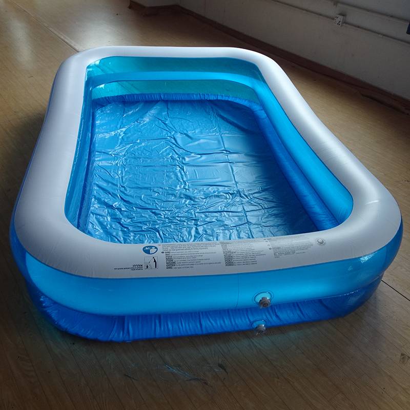 Customised Inflatable Rectangle Kids Pools For Kids & Adults Includes Repair Kit