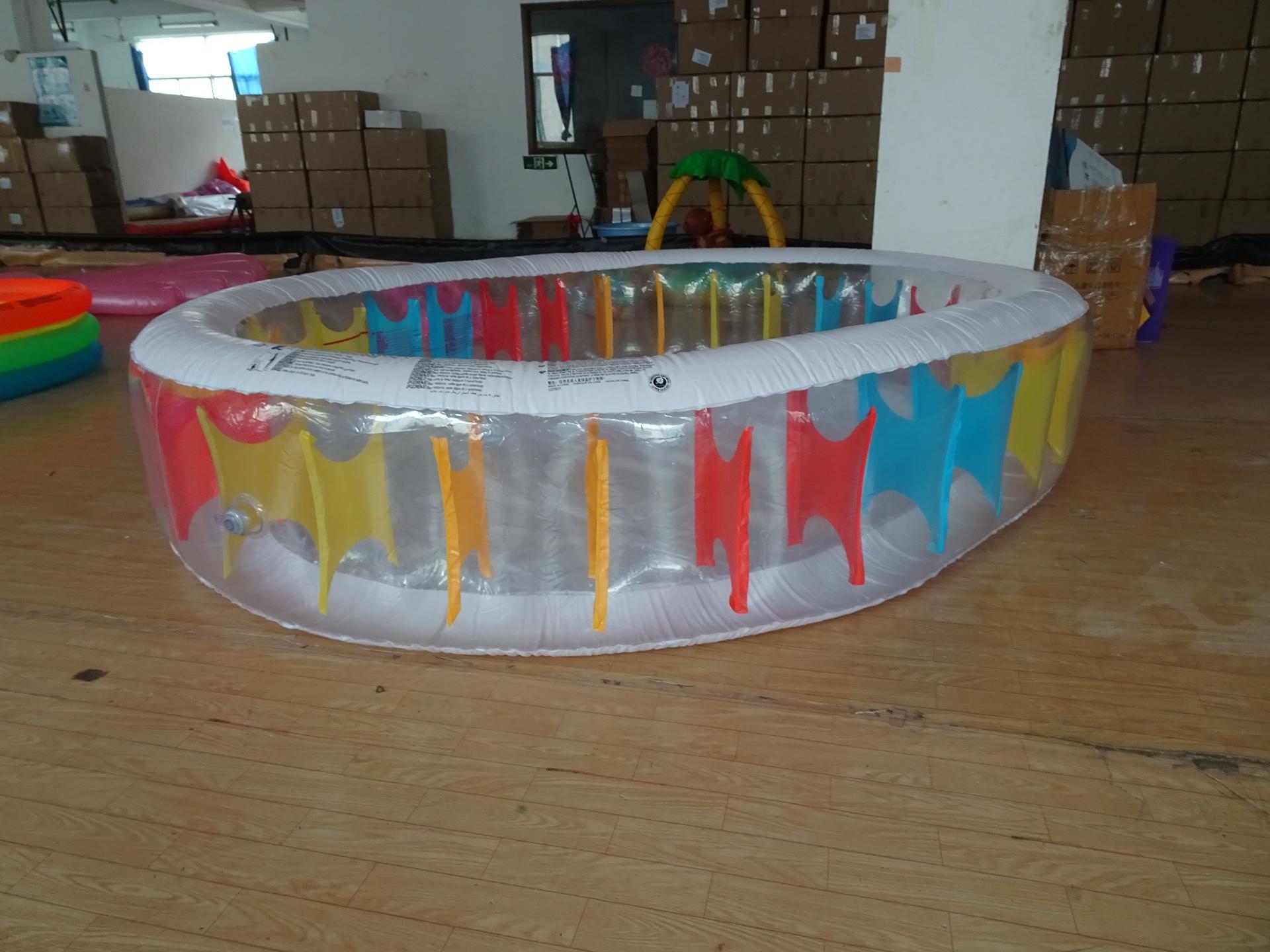 Customised Inflatable Round Colored Inside Around Baby Pool For Indoor And Outdoor Water Center