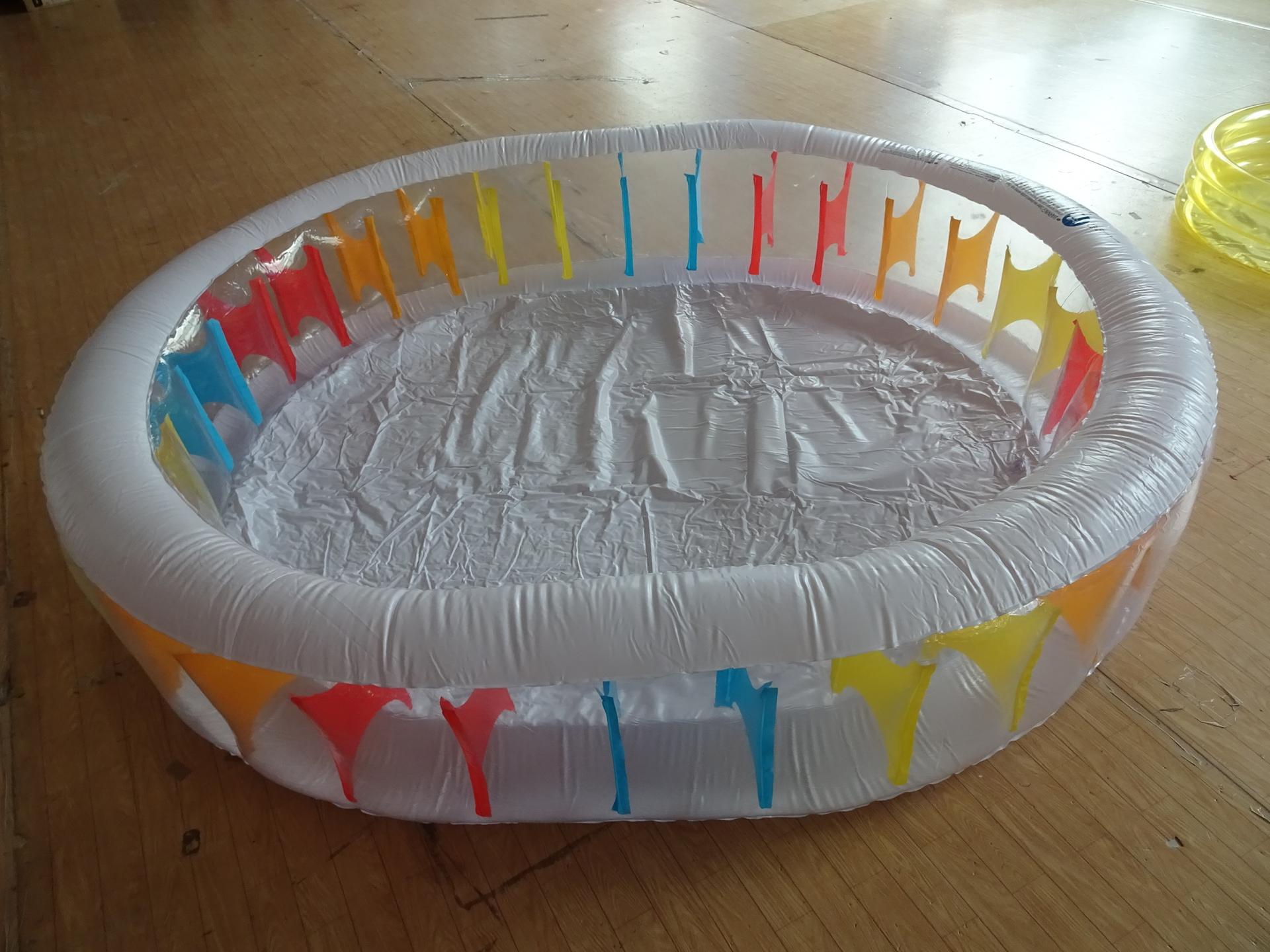 Customised Inflatable Round Colored Inside Around Baby Pool For Indoor And Outdoor Water Center