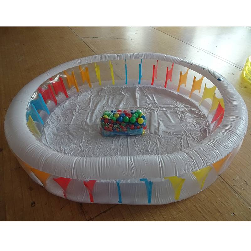 Customised Inflatable Round Colored Inside Around Baby Pool For Indoor And Outdoor Water Center