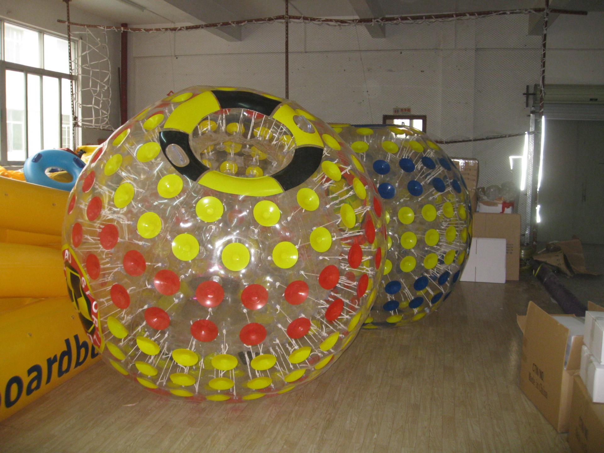 Customised Tpu Colored Dots Around Zorbing Human Hamster Adults Kids Playground