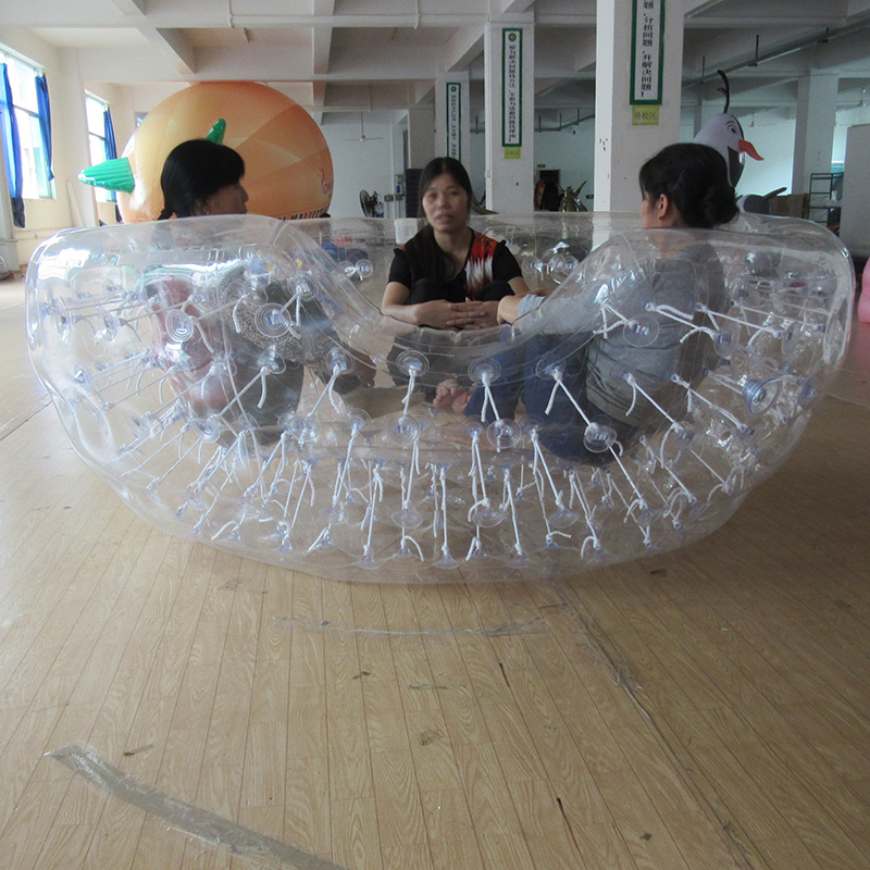 Customised Inflatable Clear Tpu Bowl Floats On Water,Playground,Grass Lawn