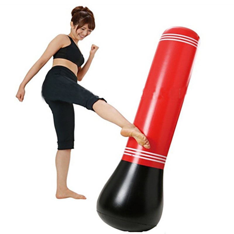 Customised PVC Inflatable Punching Bag With Water Base Bag Kids Toys Premium Viny Bopper