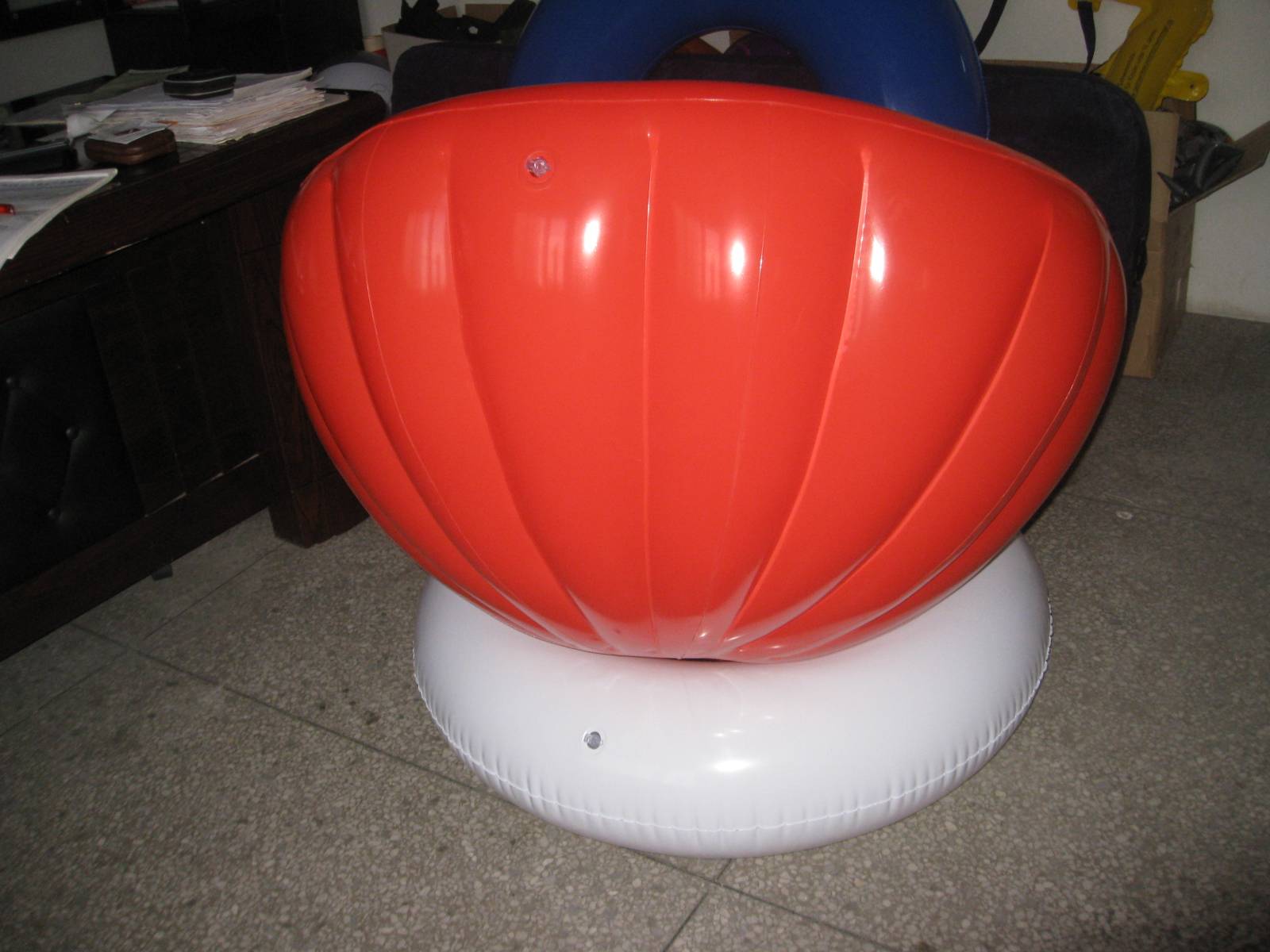 Customised 1.0M Wide Inflatable Half-Sphere Sofa, Without Printing For Indoor/Outdoor