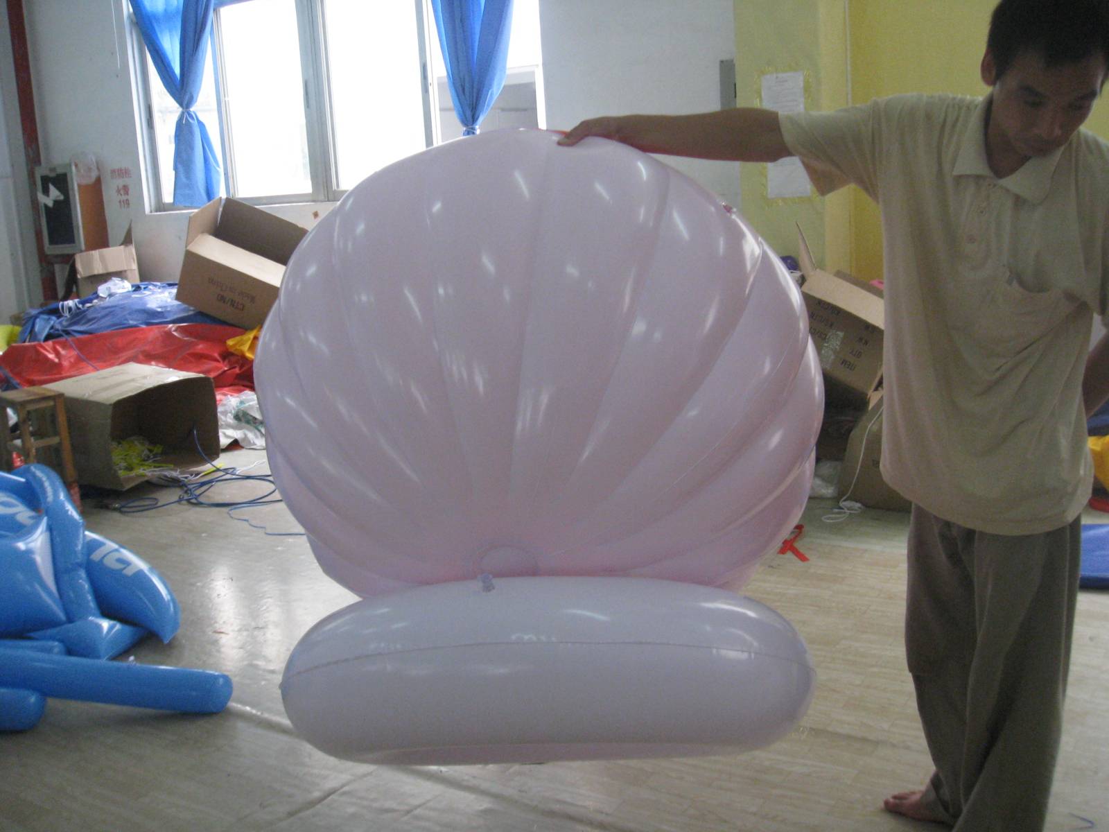 Customised 1.0M Wide Inflatable Half-Sphere Sofa, Without Printing For Indoor/Outdoor