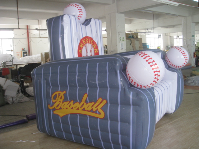 Customised Inflatable Furniture Air Sport Chair For Prizes, Event Decorations, Ideal Party Favors