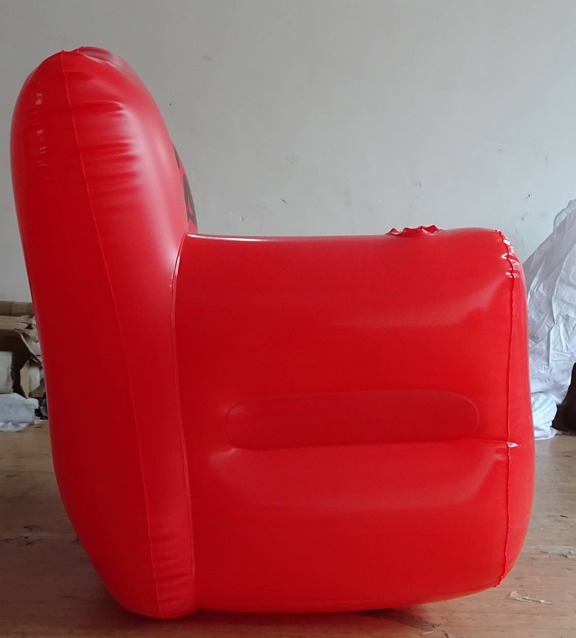 Customised PVC Inflatable Chair For Teens Room,Funny Indoor Outdoor And Living Room With Armrest