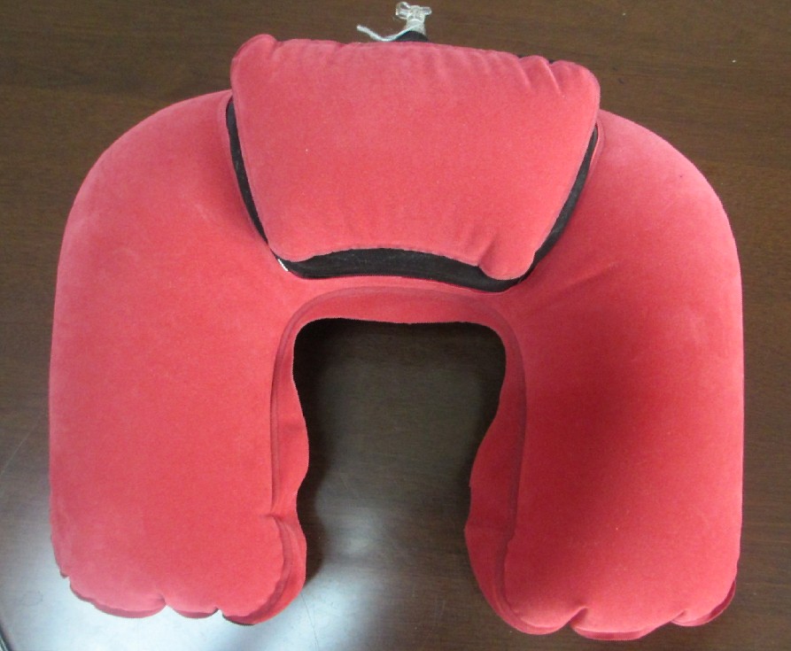 Customised Inflatable Flocked Pillows Compressible, Compact,Comfortable, Ergonomic Pillow For Neck