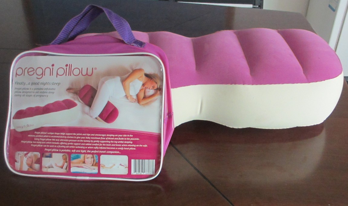 Customised Pregnant Pillow And Bag With Card For Health Care For Neck & Lumbar Support Travel