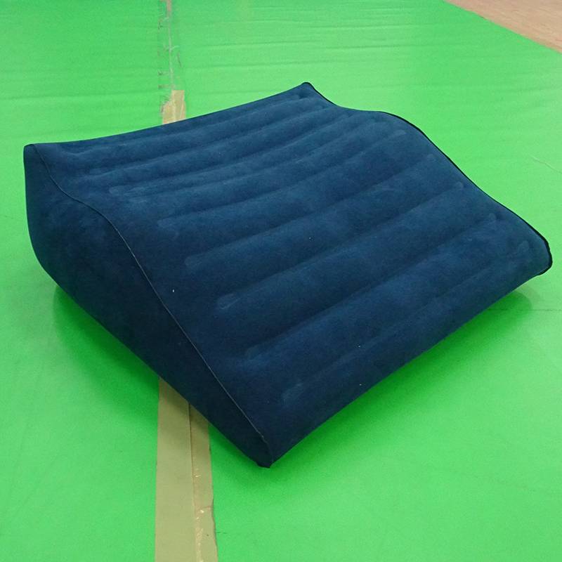 Customised Flocking PVC Inflatable Air Cushion Sexy Mats For Neck & Lumbar Support For Livinig Room