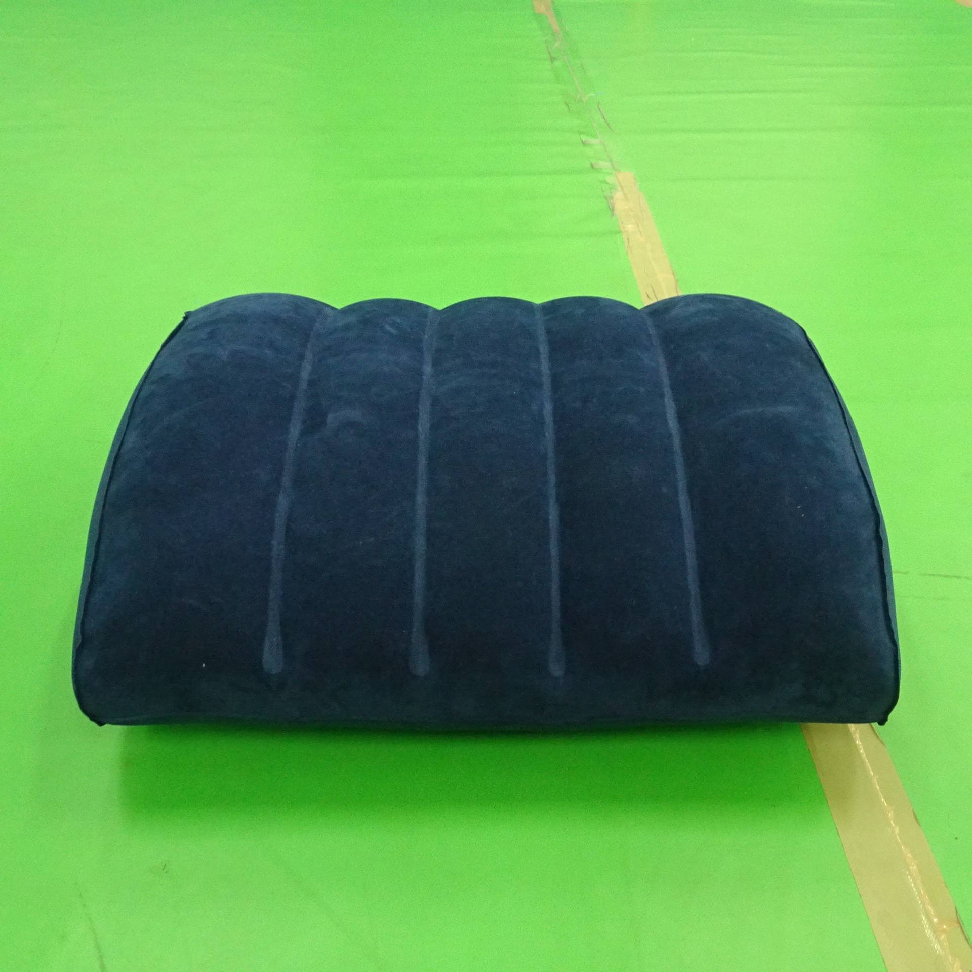 Customised Flocking PVC Inflatable Air Waist Cushion Inflatable Sex Mats For Lumbar Support