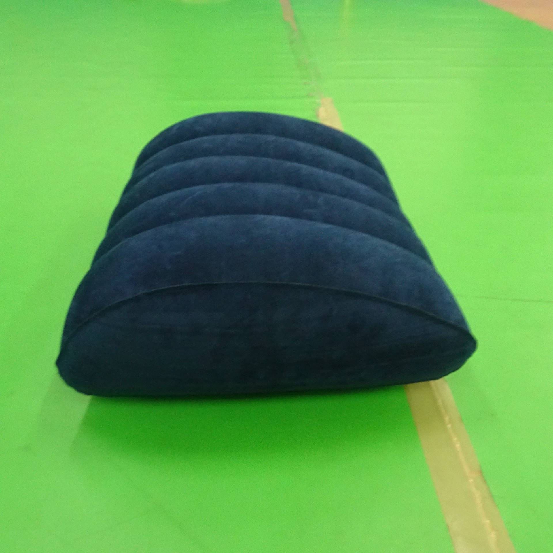 Customised Flocking PVC Inflatable Air Waist Cushion Inflatable Sex Mats For Lumbar Support