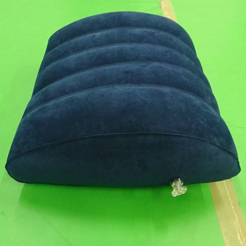 Customised Flocking PVC Inflatable Air Waist Cushion Inflatable Sex Mats For Lumbar Support