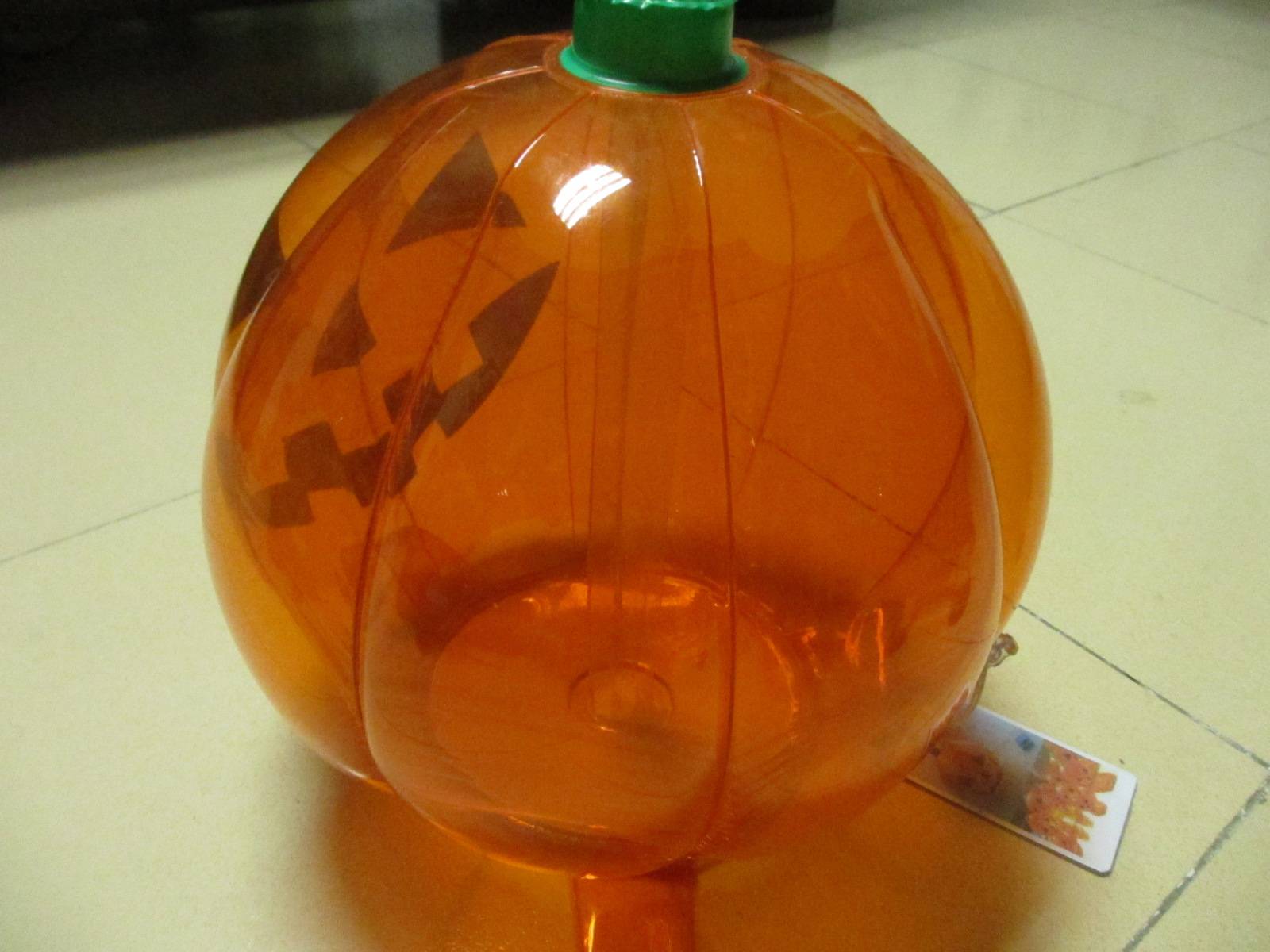 Customised Inflatable PVC Pumpkin Balloon With Hardbard Inside Bottom For Holiday Party Yard