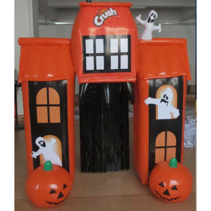 Customised 80Inch PVC Inflatable Halloween Arches  Decorations Outdoor Indoor Cute, Décor