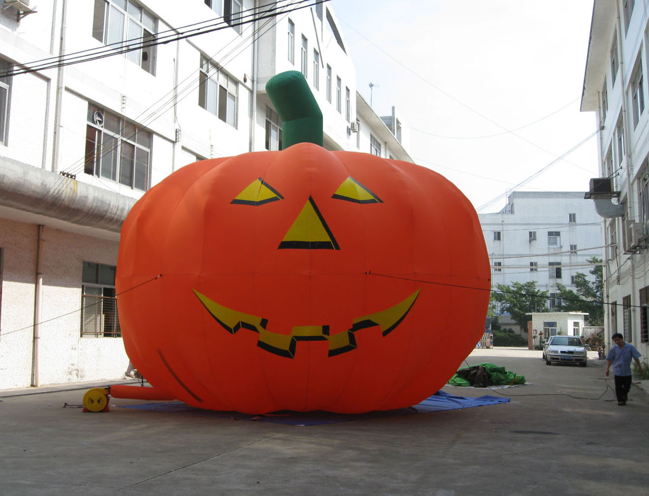 Customised Inflatable Pumpkin Festive  Halloween Decorations Outdoor Indoor